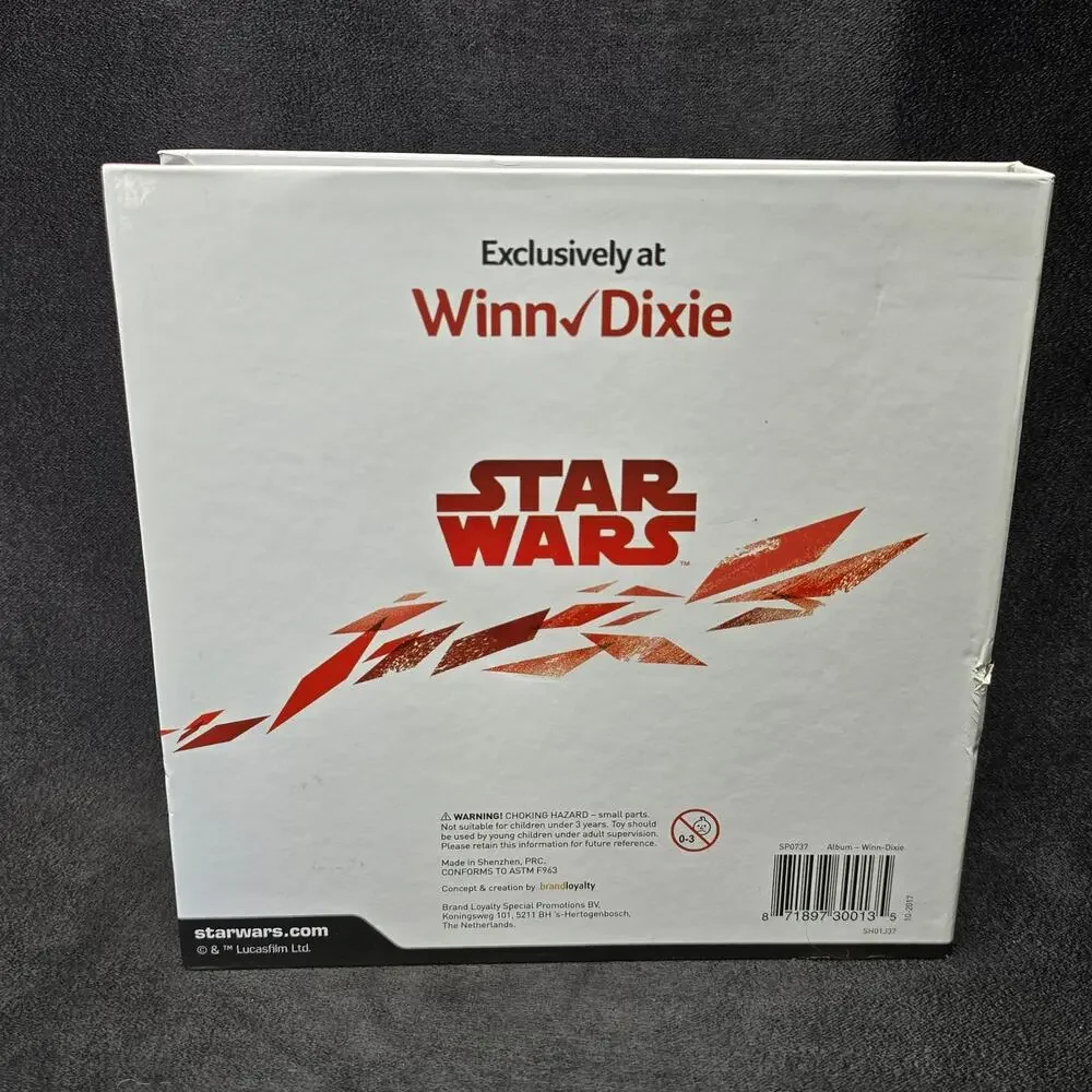 Star Wars Cosmic Shells Collectors Album Winn Dixie Exclusive